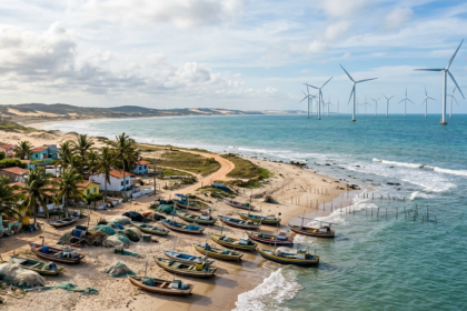 Eólica no mar avança no Nordeste e pode criar uma nova indústria, mas pesca e comunidades entram no centro do debate