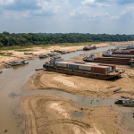 Estiagem na Amazônia já pressiona transporte e pode encarecer produtos em Manaus; entenda os riscos para o Norte