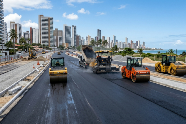 Fortaleza acelera obras de pavimentação: como R$ 168 milhões podem mudar mobilidade, empregos e qualidade de vida